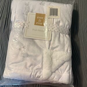 Soft White Plush Blanket